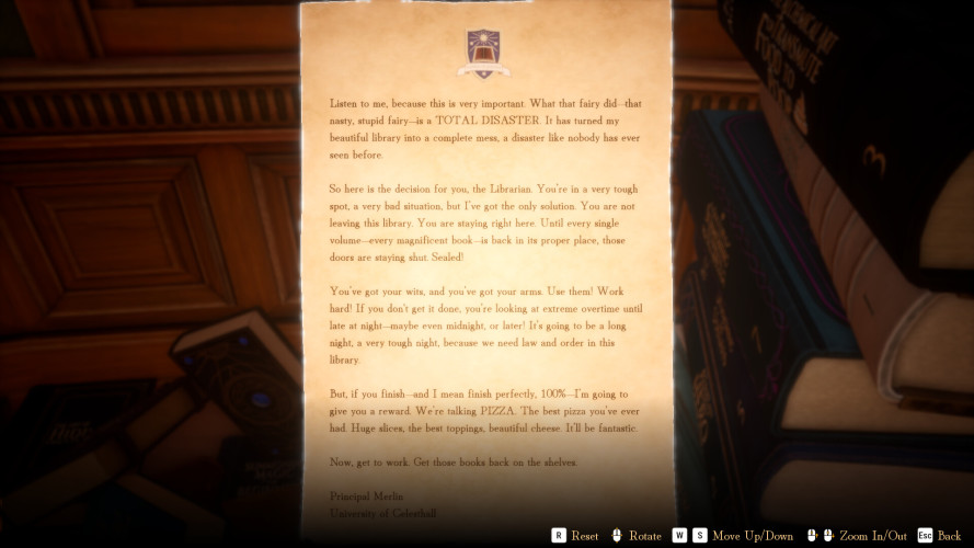 Librarian: Tidy Up the Arcane Library!, Steam Gift