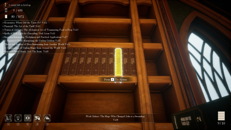 Librarian: Tidy Up the Arcane Library!, Steam Gift