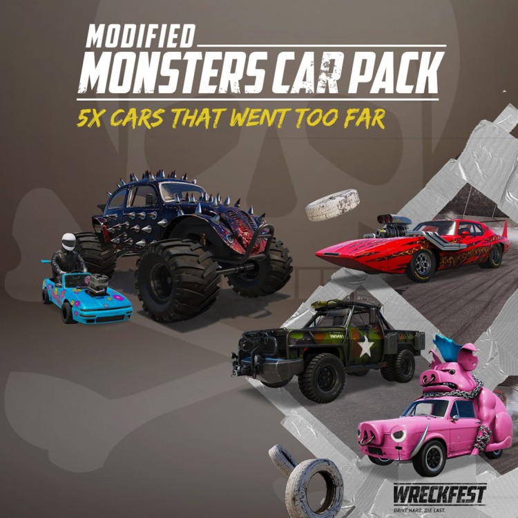 DLC Дополнение Wreckfest - Modified Monsters Car Pack PC, Steam Gift регион Россия, РФ