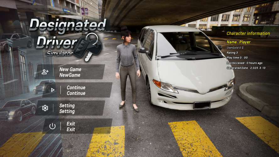 Designated Driver Simulator, Steam Gift
