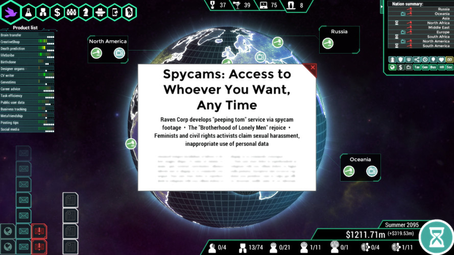 Spinnortality | cyberpunk management sim - Spinnortality, Steam Gift