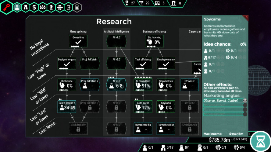 Spinnortality | cyberpunk management sim - Spinnortality, Steam Gift