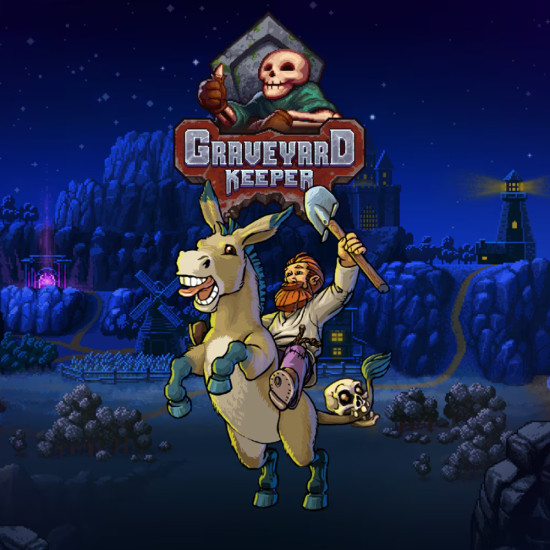 Игра Graveyard Keeper для PC / ПК, активация в стим Steam для региона РФ / Россия цифровой ключ