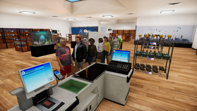 Aquatic Store Simulator, Steam Gift