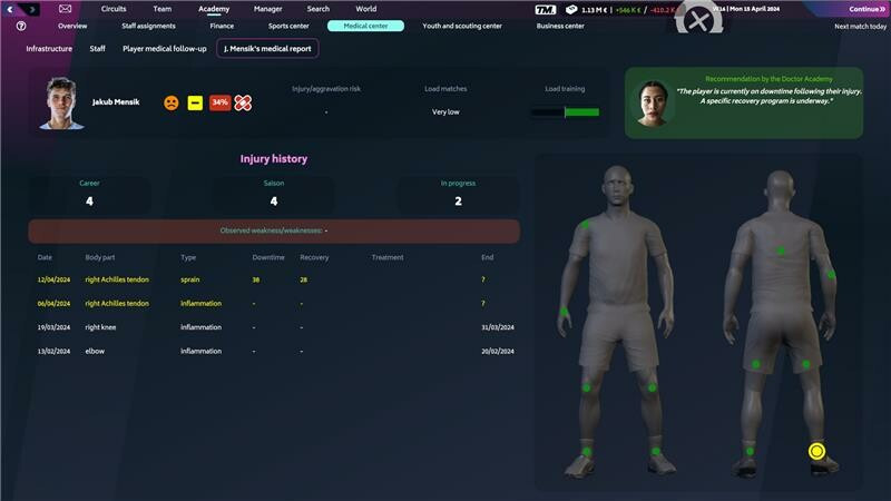 Tennis Manager 2024, Steam Gift