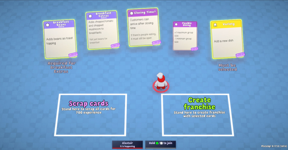 PlateUp!, Steam Gift