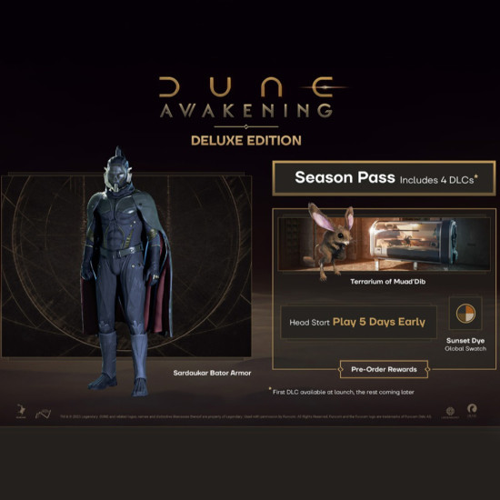 Игра Dune: Awakening DELUXE для PC / ПК, активация в стим Steam для региона РФ / Россия цифровой ключ