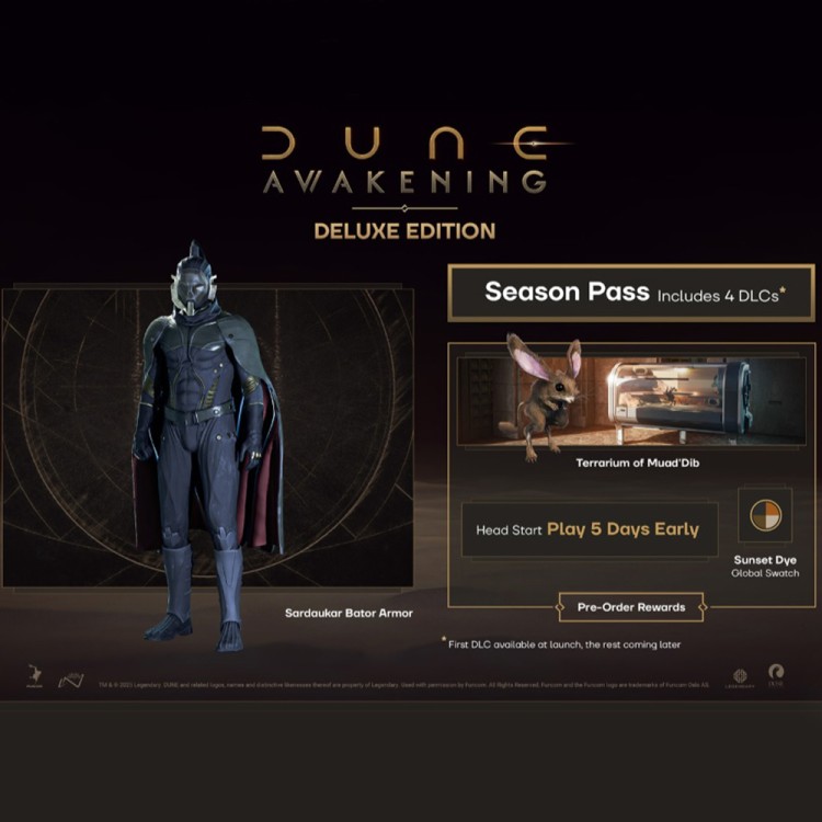 Игра Dune: Awakening DELUXE для PC / ПК, активация в стим Steam для региона РФ / Россия цифровой ключ
