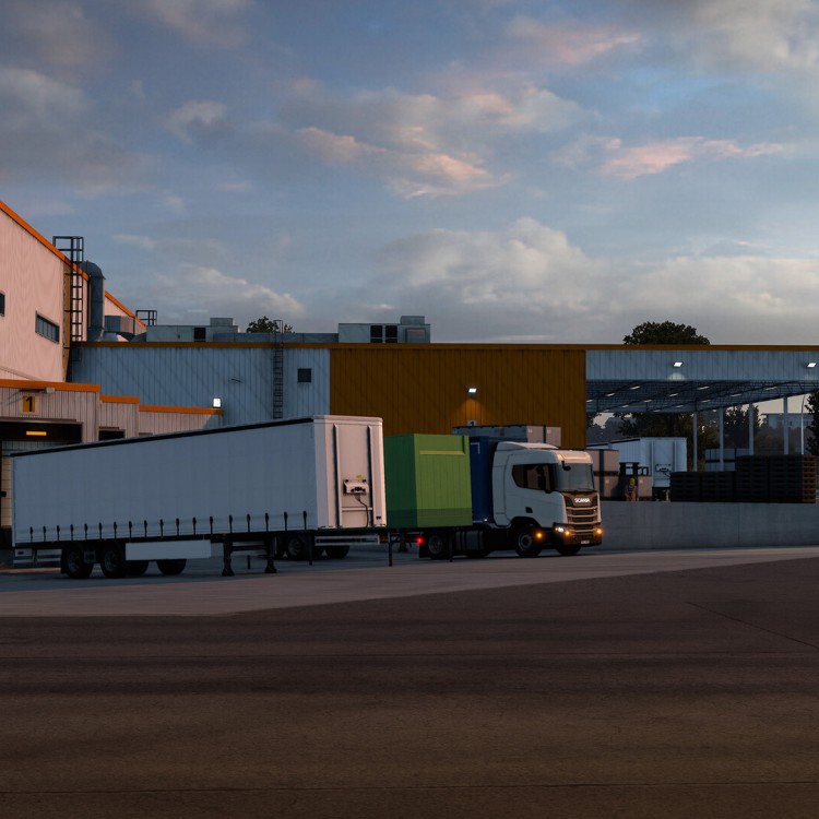 Игра Euro Truck Simulator 2 для PC Steam цифровой ключ, Русские субтитры и интерфейс