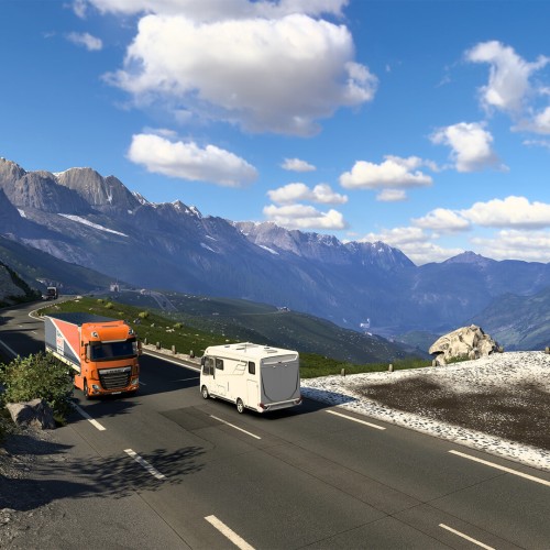 Игра Euro Truck Simulator 2 для PC Steam цифровой ключ, Русские субтитры и интерфейс