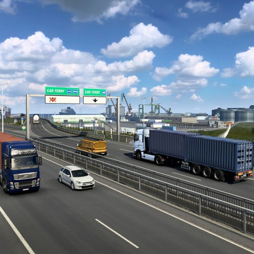 Игра Euro Truck Simulator 2 для PC Steam цифровой ключ, Русские субтитры и интерфейс
