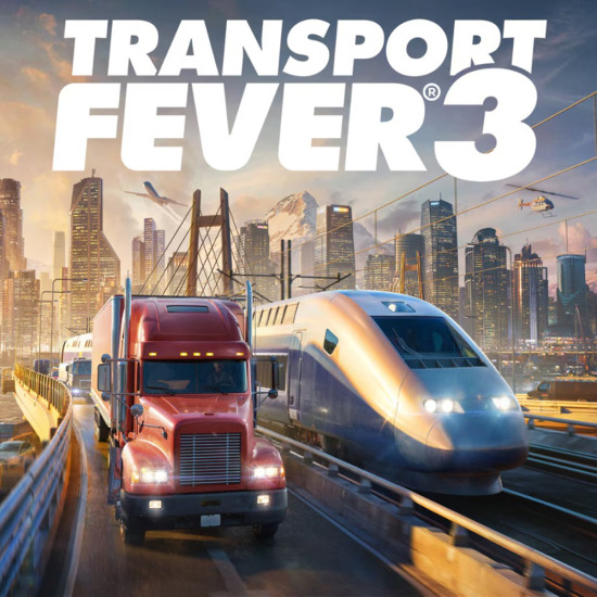 Игра Transport Fever 3 для PC / ПК, активация в стим Steam для региона РФ / Россия цифровой ключ