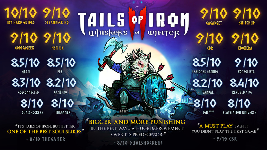 Tails of Iron 2: Whiskers of Winter - Deluxe Upgrade, Steam Gift