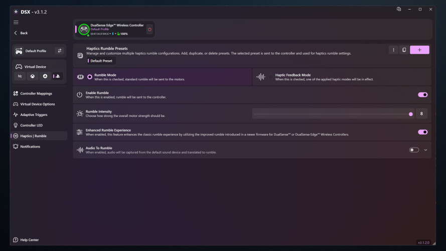 DSX, Steam Gift