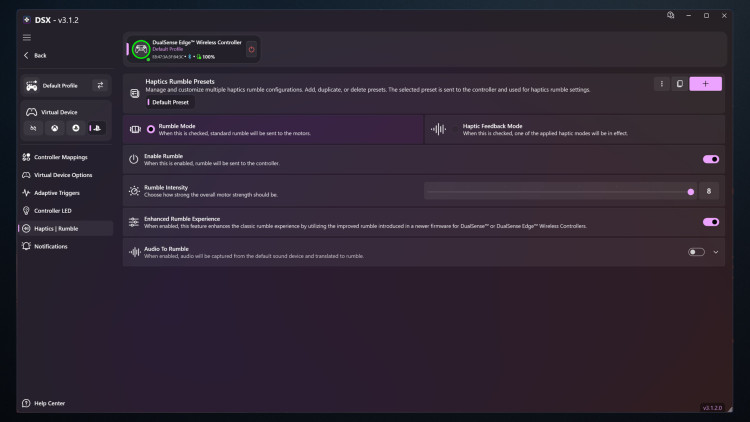 DSX, Steam Gift