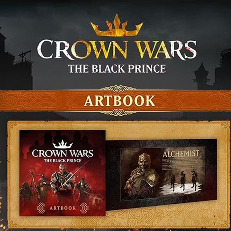 DLC Дополнение Crown Wars: The Black Prince - Artbook PC / ПК, активация в стим Steam для региона РФ / Россия цифровой ключ