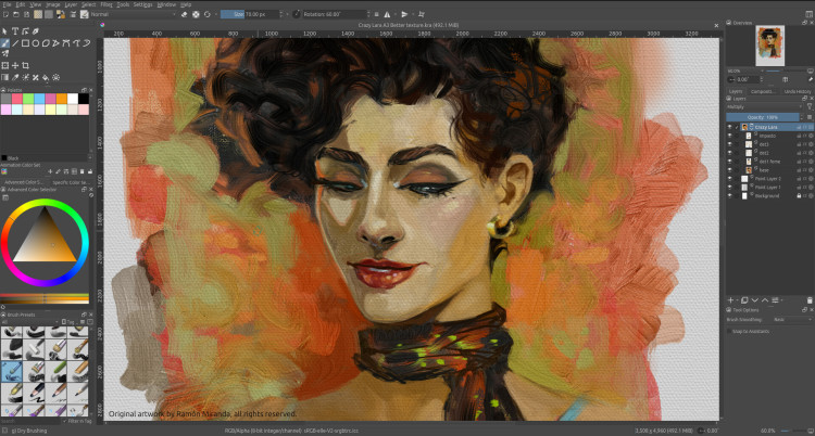 Krita, Steam Gift