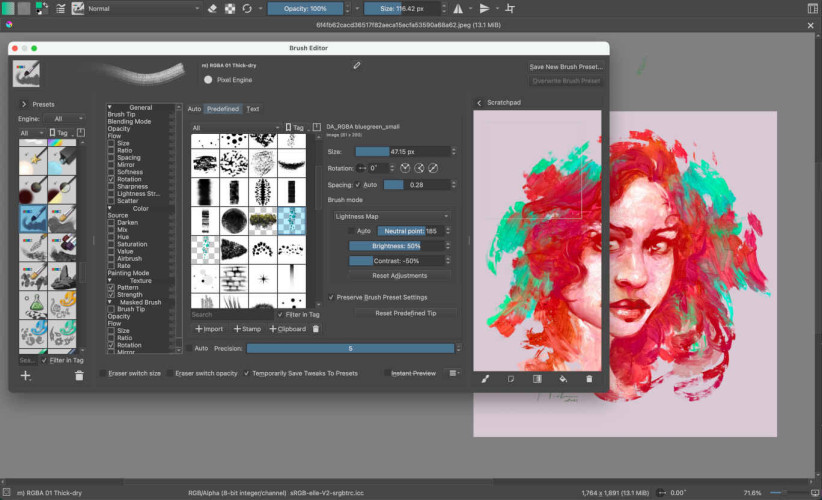 Krita, Steam Gift