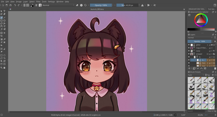 Krita, Steam Gift