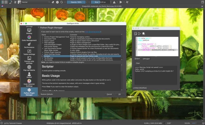 Krita, Steam Gift