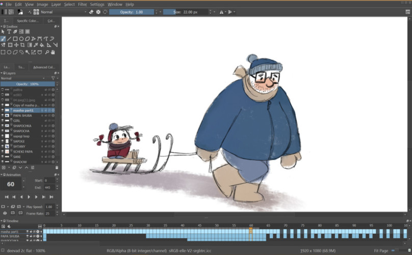 Krita, Steam Gift