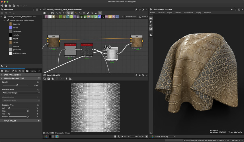 Substance 3D Designer 2025, Steam Gift