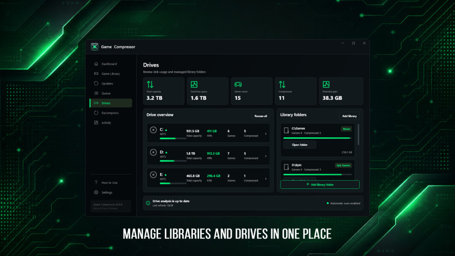 Game Compressor, Steam Gift