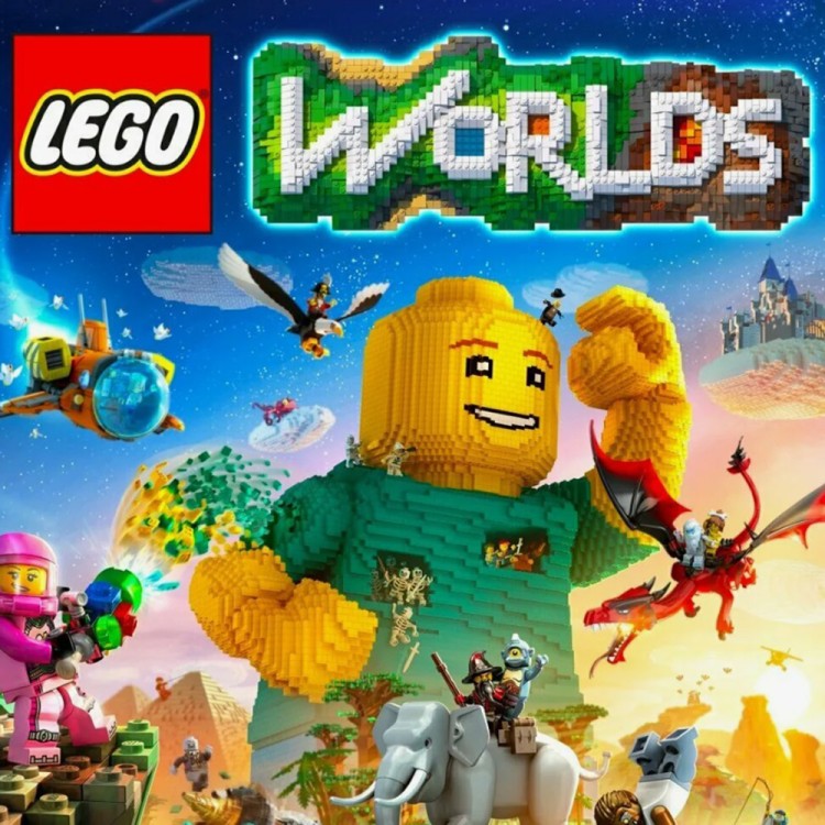 Игра LEGO Worlds PlayStation 4 и PlayStation 5