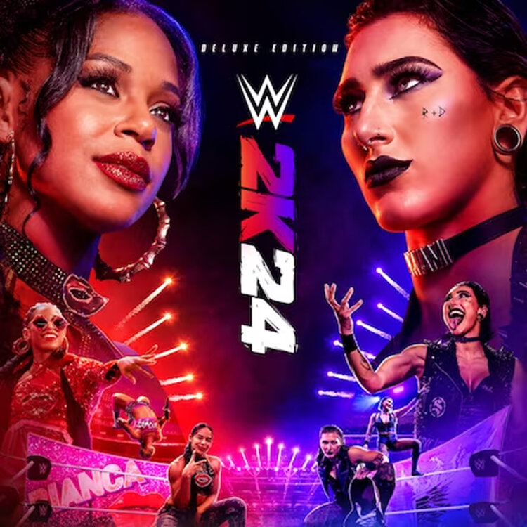 Игра WWE 2K24 Deluxe Edition PlayStation 4 и PlayStation 5