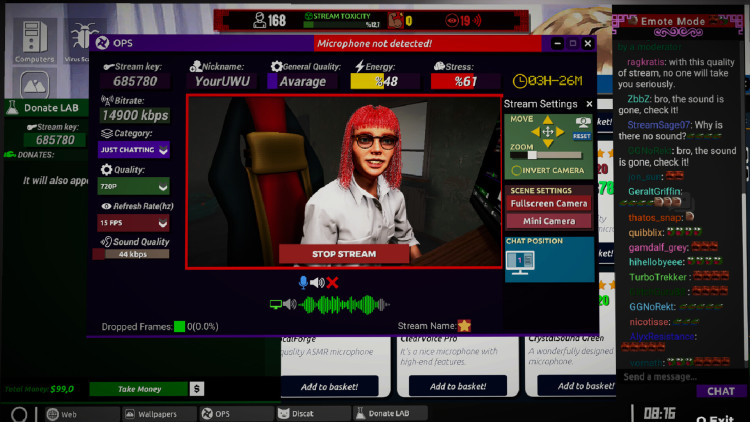 Streamer Life Simulator 2, Steam Gift