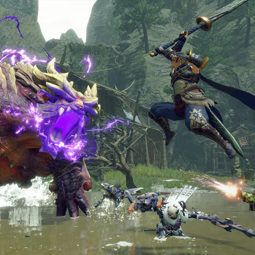 Игра Monster Hunter Rise для PC / ПК, активация в стим Steam для региона РФ / Россия цифровой ключ