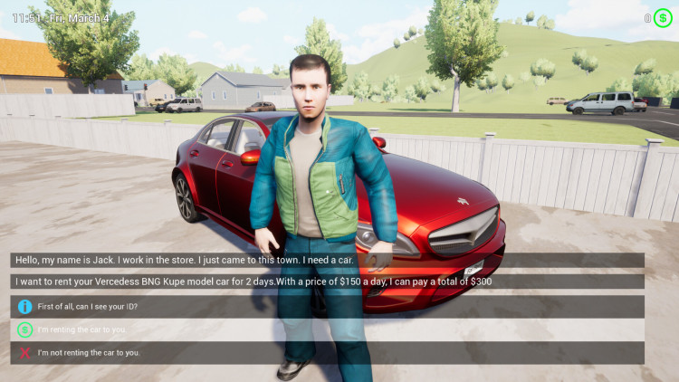 Rent A Car Simulator 24, Steam Gift