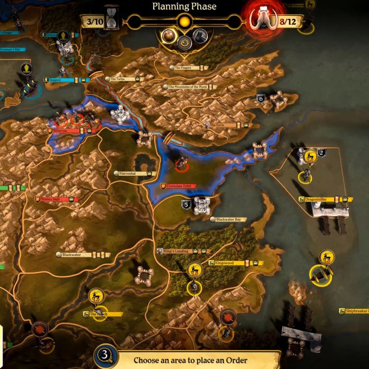 Игра A Game of Thrones: The Board Game PC / ПК, активация в стим Steam для региона РФ / Россия цифровой ключ
