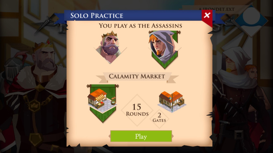 King and Assassins, Steam Gift
