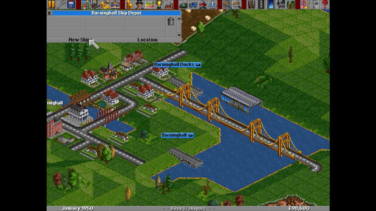 Transport Tycoon Deluxe, Steam Gift