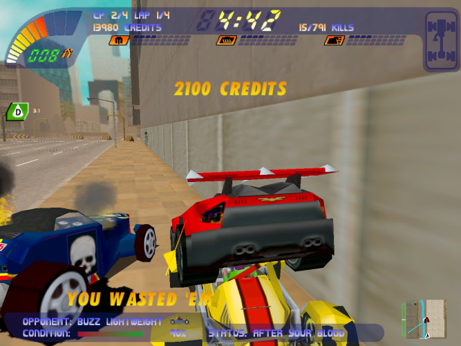 Carmageddon 2: Carpocalypse Now, Steam Gift