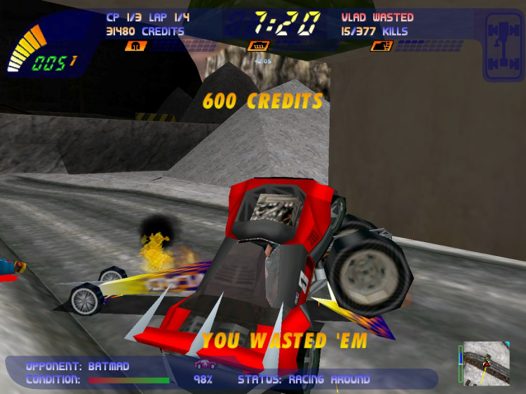 Carmageddon 2: Carpocalypse Now, Steam Gift