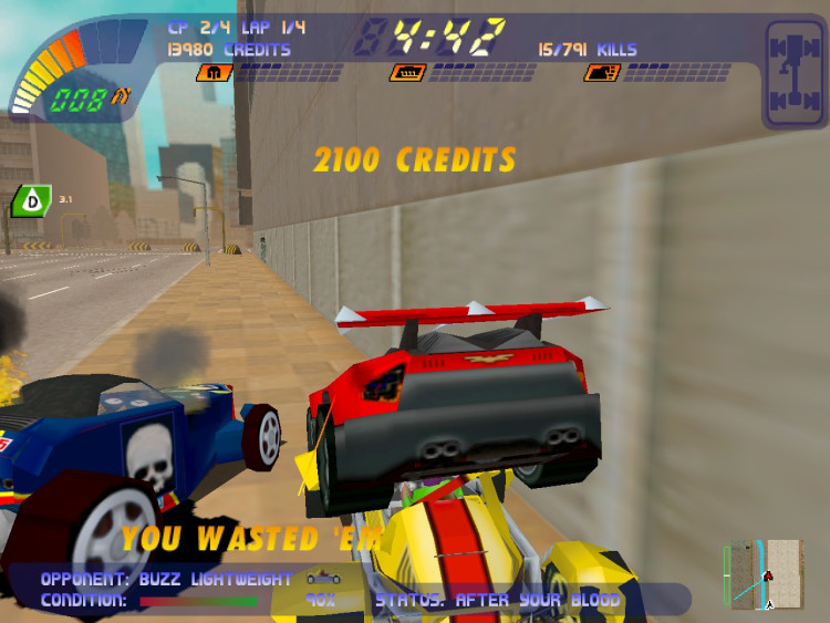 Carmageddon 2: Carpocalypse Now, Steam Gift
