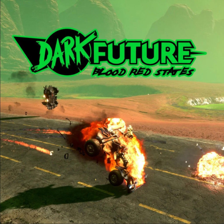 Игра Dark Future: Blood Red States для PC / ПК, активация в стим Steam для региона РФ / Россия цифровой ключ