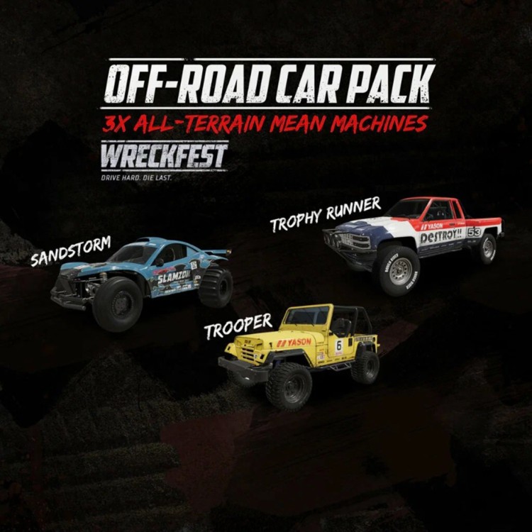 DLC Дополнение Wreckfest - Off-Road Car Pack PC, Steam Gift регион Россия, РФ