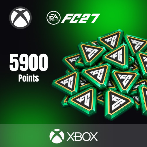 Пополнение EA SPORTS FC 27 POINTS 5900 Xbox One / Series S / Series X