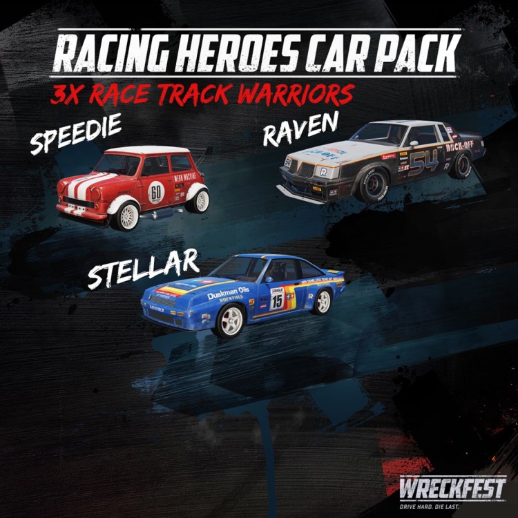 DLC Дополнение Wreckfest - Racing Heroes Car Pack PC, Steam Gift регион Россия, РФ