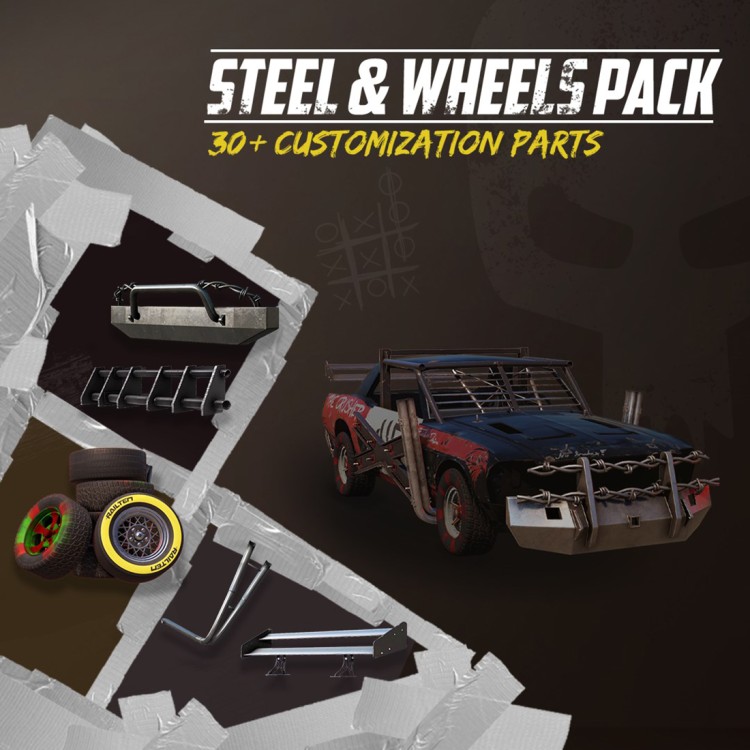 DLC Дополнение Wreckfest - Steel & Wheels Pack PC, Steam Gift регион Россия, РФ
