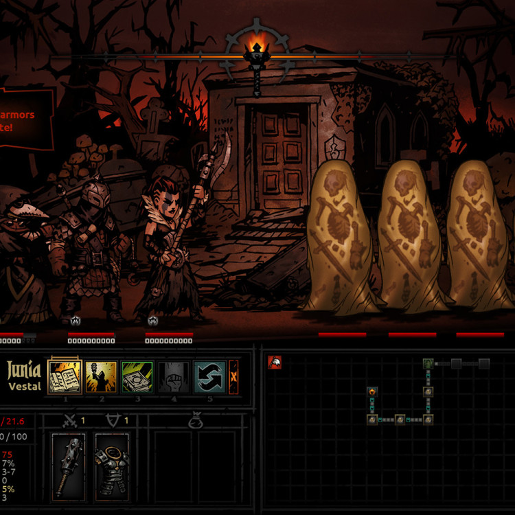 Игра Darkest Dungeon для PC / ПК, активация в стим Steam для региона РФ / Россия цифровой ключ