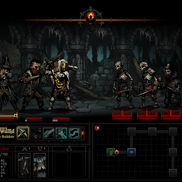 Игра Darkest Dungeon для PC / ПК, активация в стим Steam для региона РФ / Россия цифровой ключ