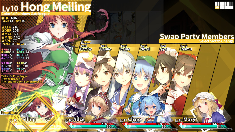 Labyrinth of Touhou Tri -The Dreaming Girls & The Mysterious Orbs-, Steam Gift