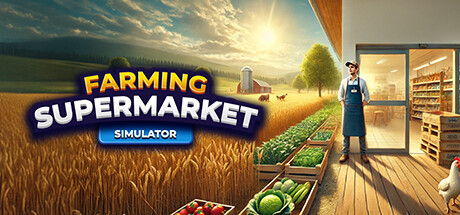 Farming &amp; Supermarket Simulator, Steam Gift