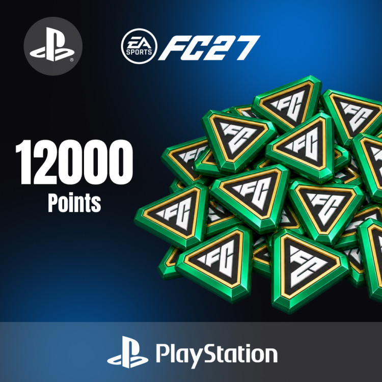 Пополнение EA SPORTS FC 27 POINTS 12000 PlayStation 4 и PlayStation 5