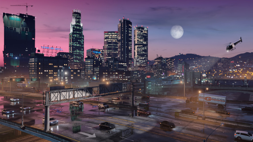 Grand Theft Auto V Enhanced & Great White Shark Card, Steam Gift