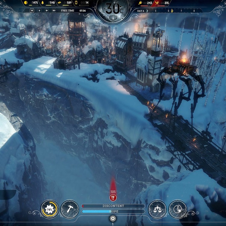 Игра Frostpunk для PC / ПК, активация в стим Steam для региона РФ / Россия цифровой ключ